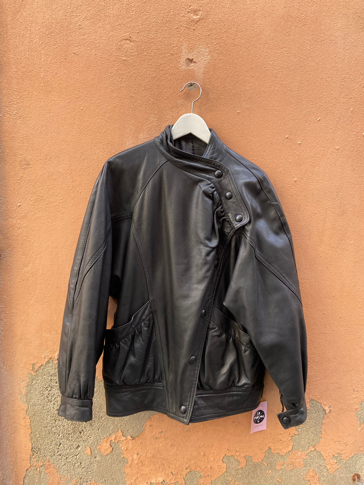 Bluson pelle 80s