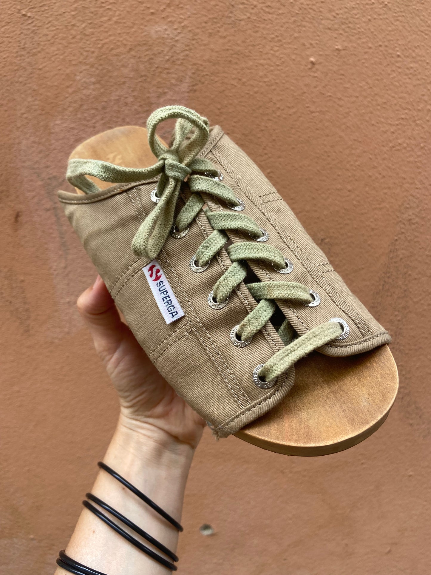 Superga vintage zoccoli 39