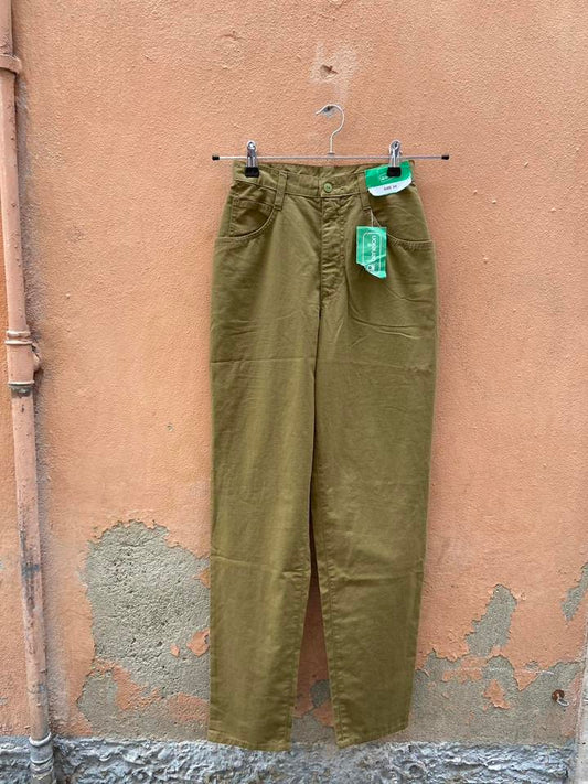 Pantalone Benetton vintage xs kaki