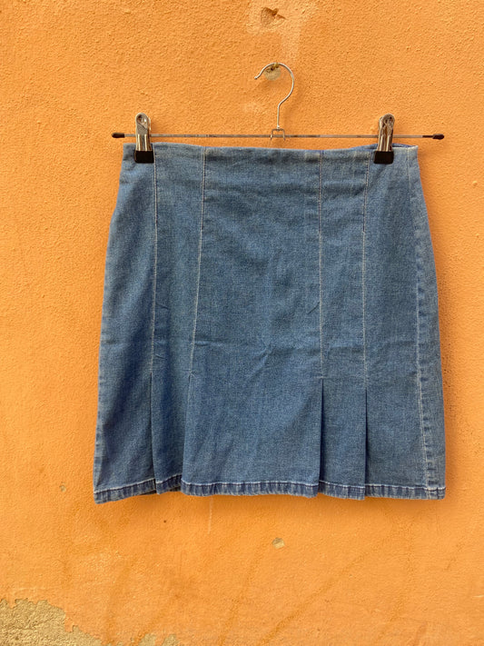 Mini pieghe jeans