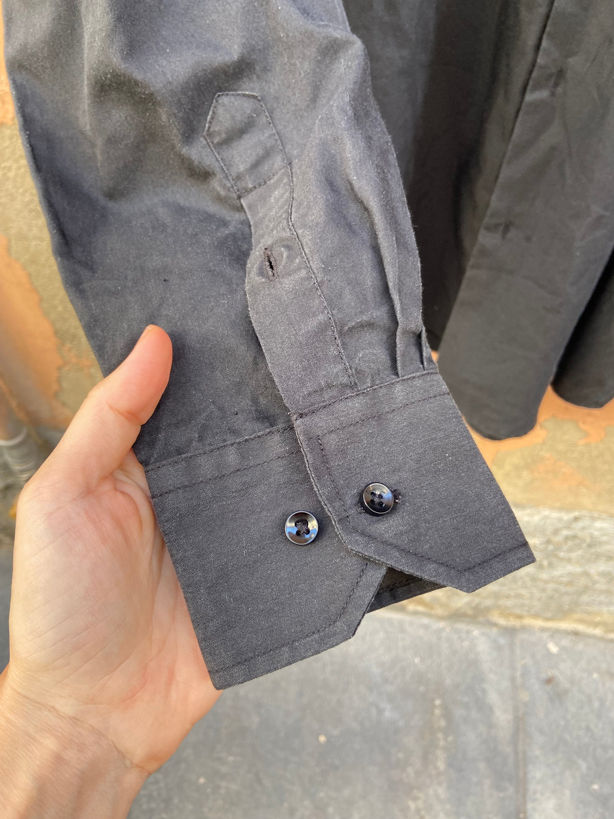 Camicia nera unisex