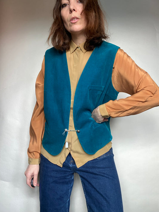 Gilet velluto a coste