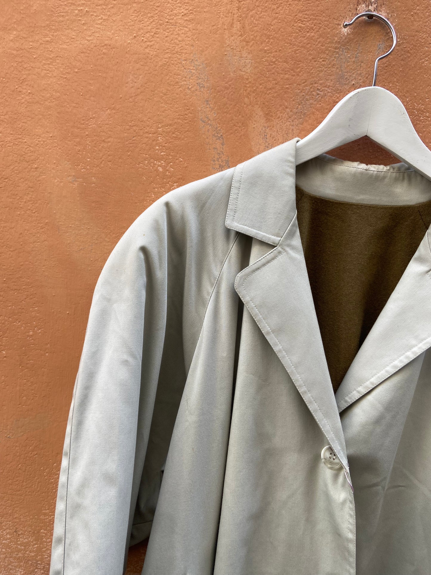 Trench imbottito 80s
