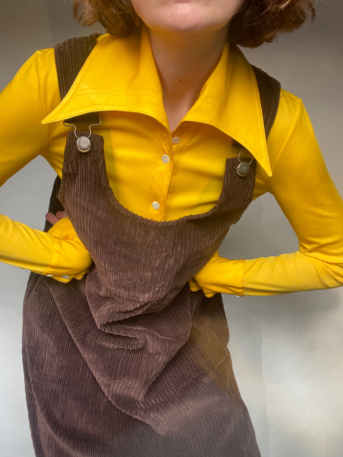 Scamiciato velluto a coste