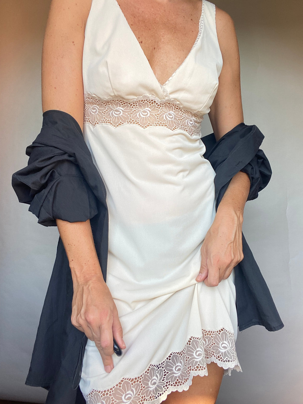 Sottoveste panna