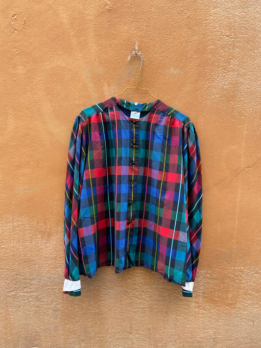 Camicia tartan anni 80
