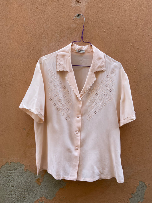 Camicetta seta rosa