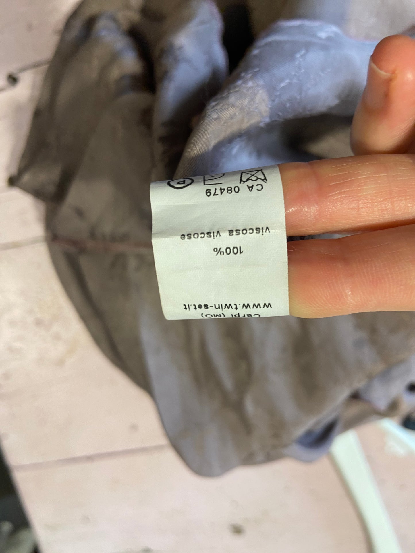 Twinset abito damascato