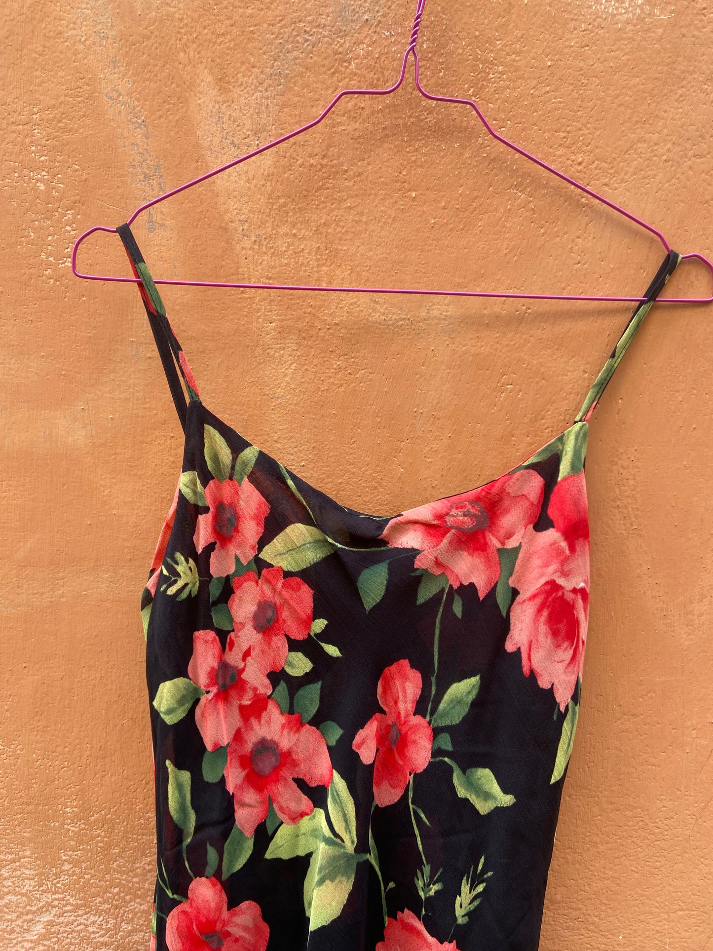 Slip dress flower