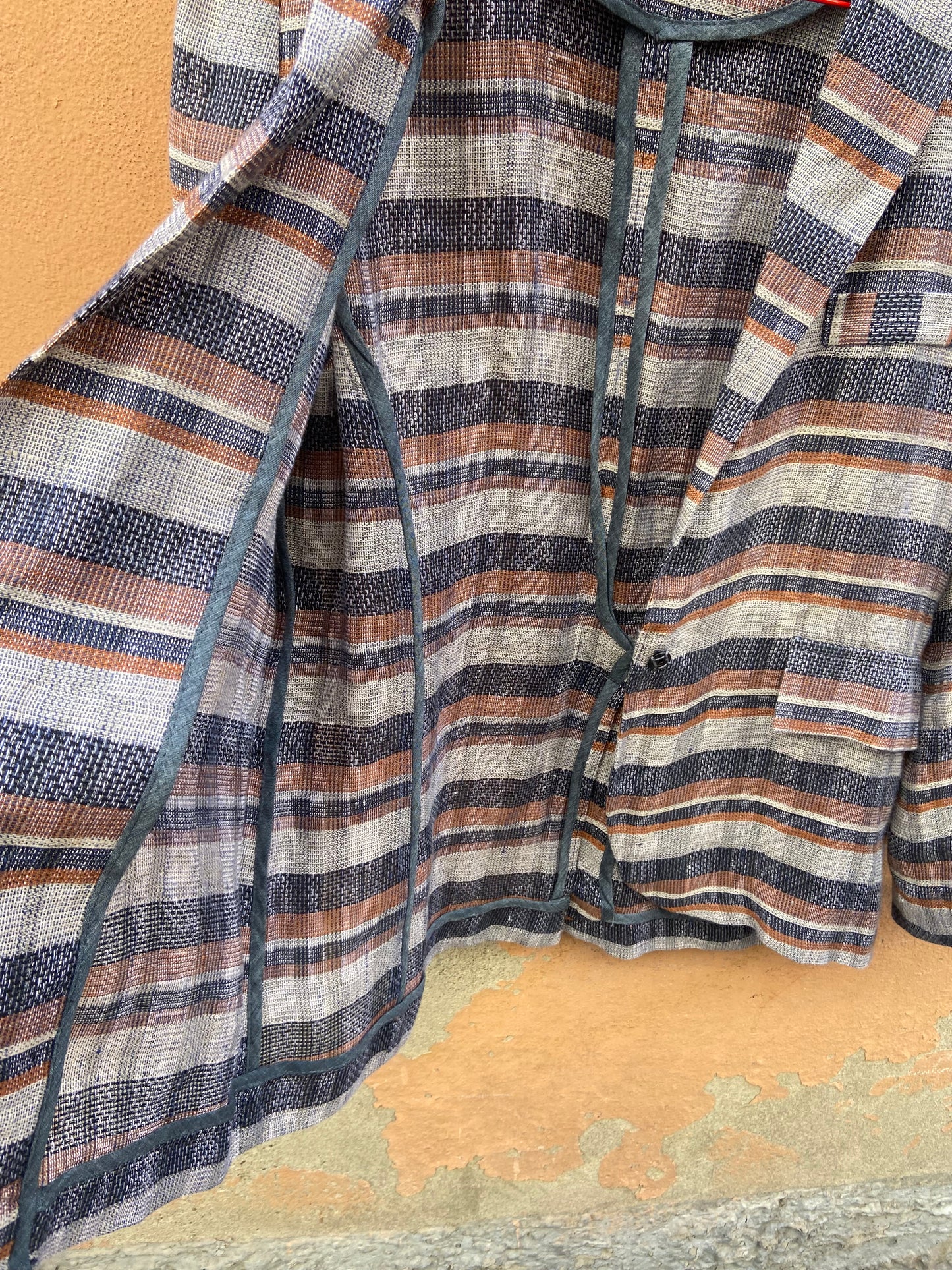 Blazer quadrettato estivo