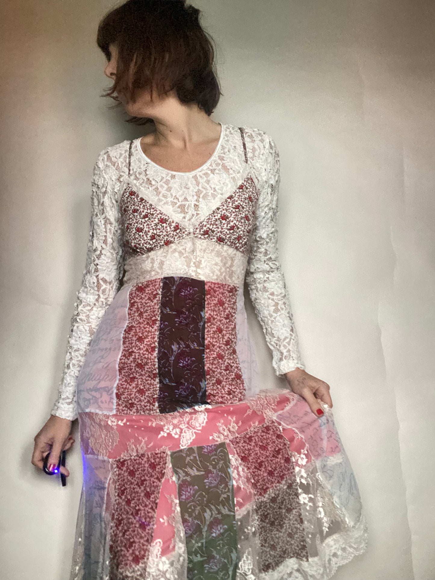 Body pizzo 80s stretch