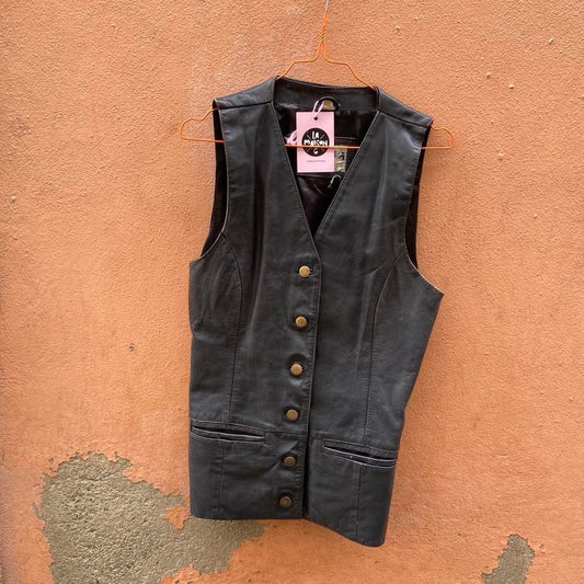 Gilet pelle