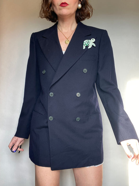 Blazer doppiopetto blu