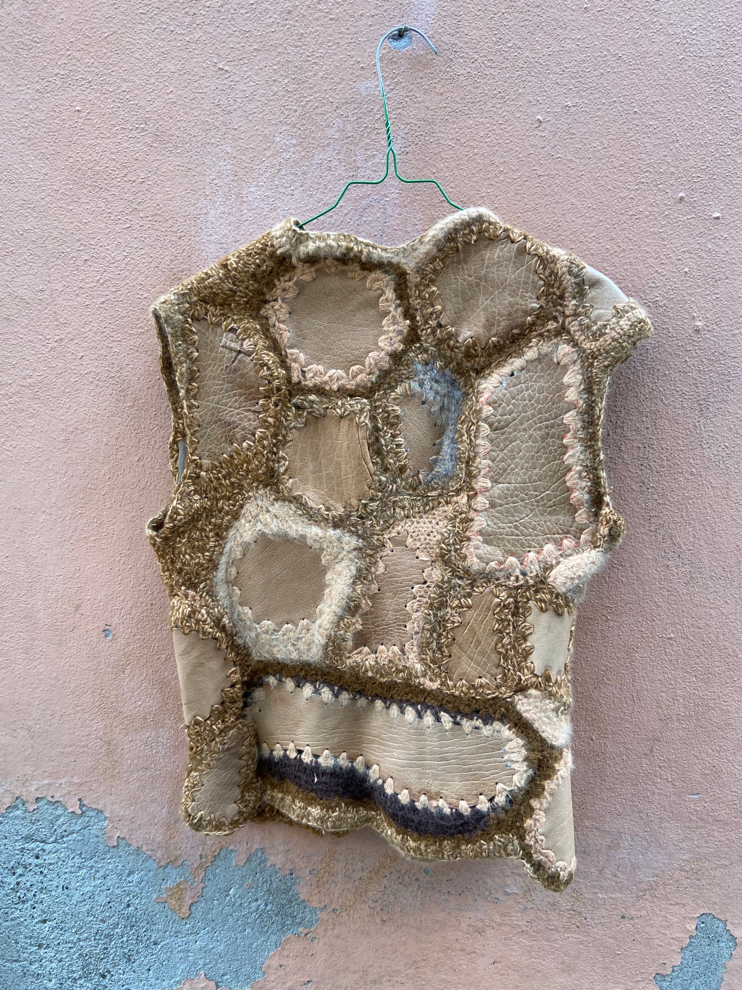 Gilet artigianale patchwork