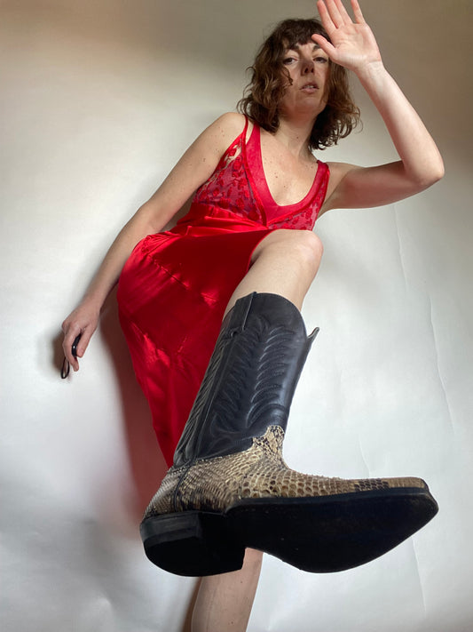 Slip dress Twinset rosso