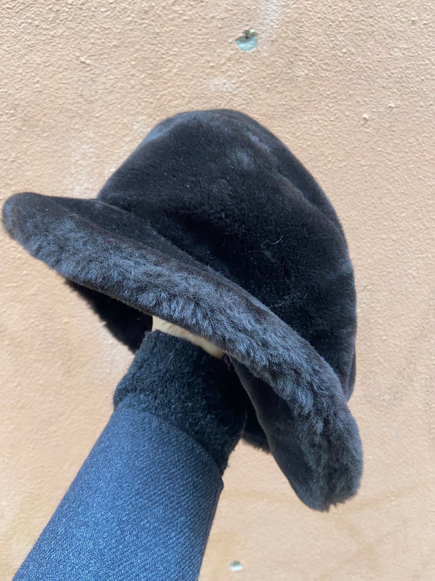 Cappello ecopelliccia 70s