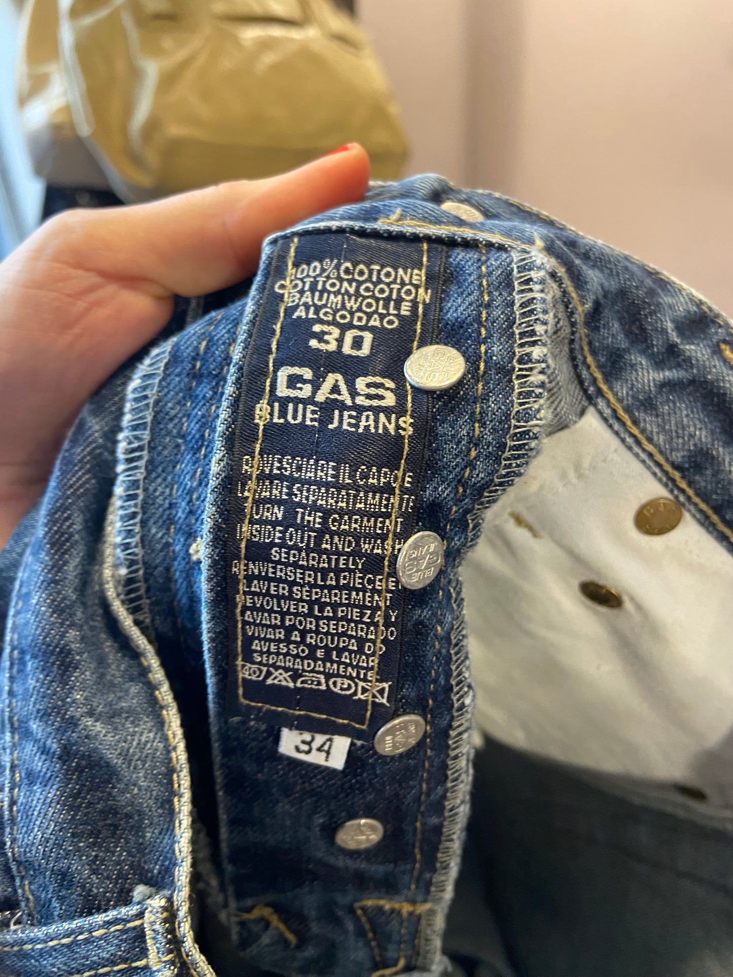 Jeans gas y2k