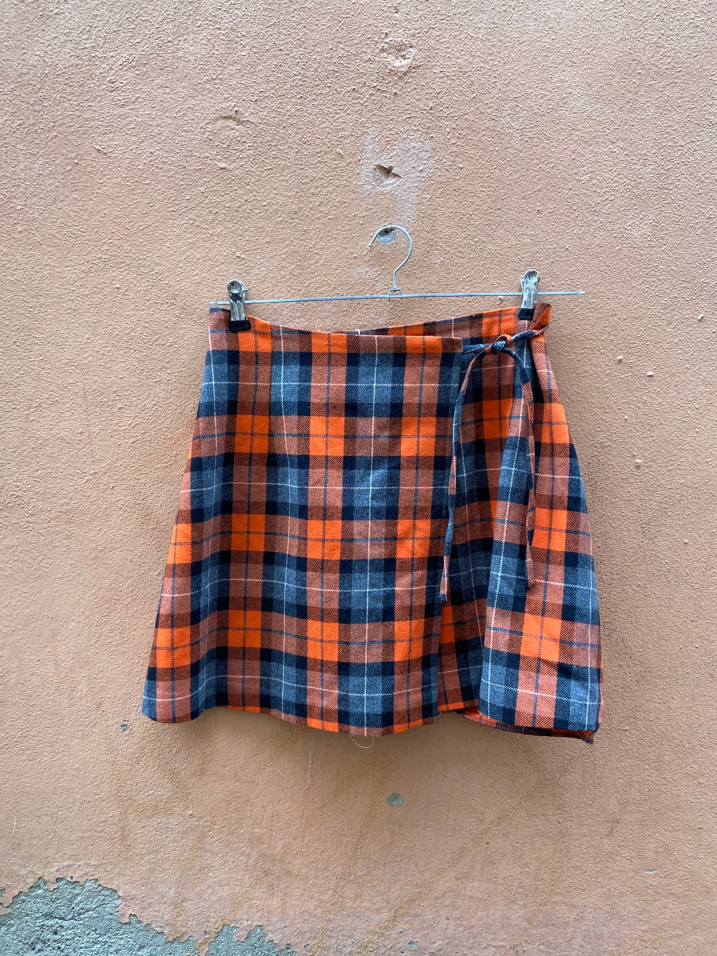 Mini tartan arancio