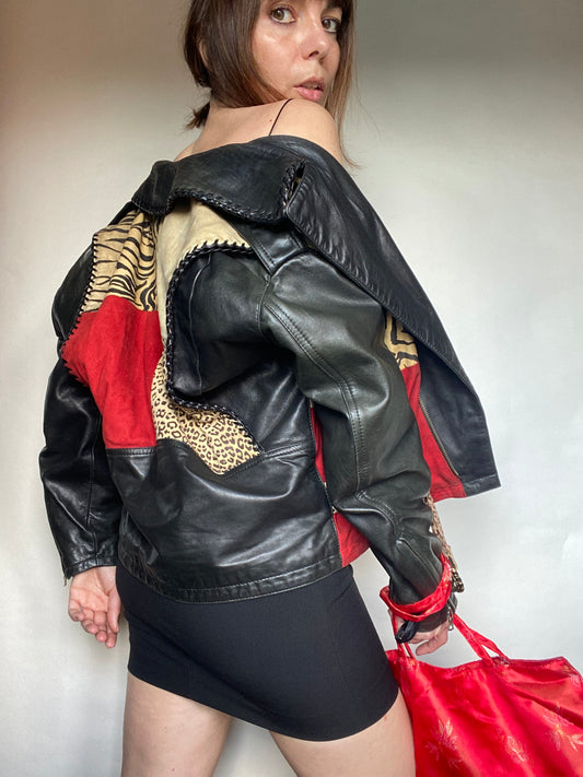 Giubbino patchwork