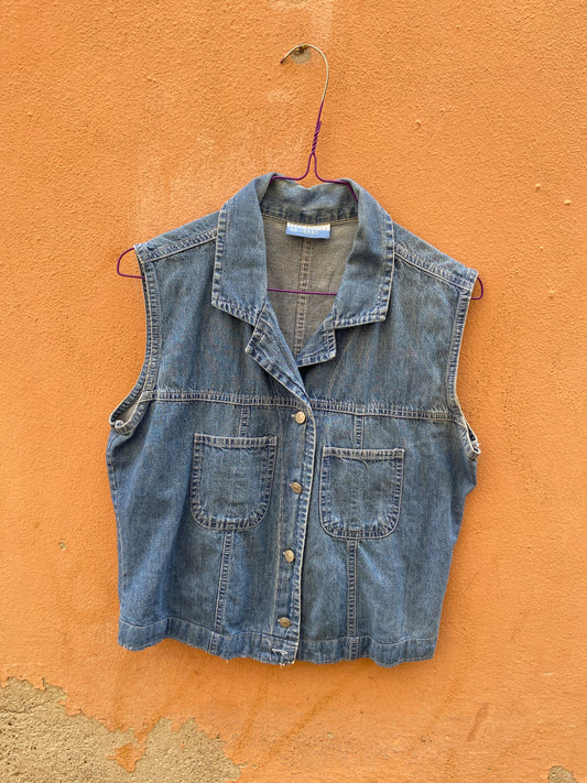 Camicia Crop jeans