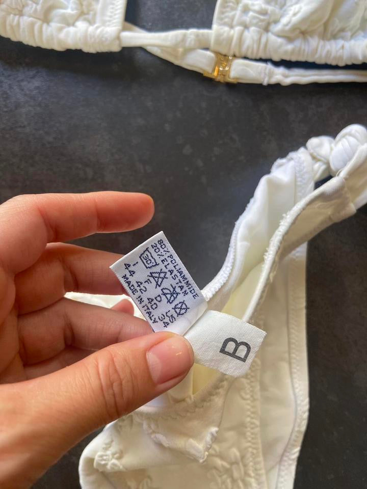 Bikini bianco 90s