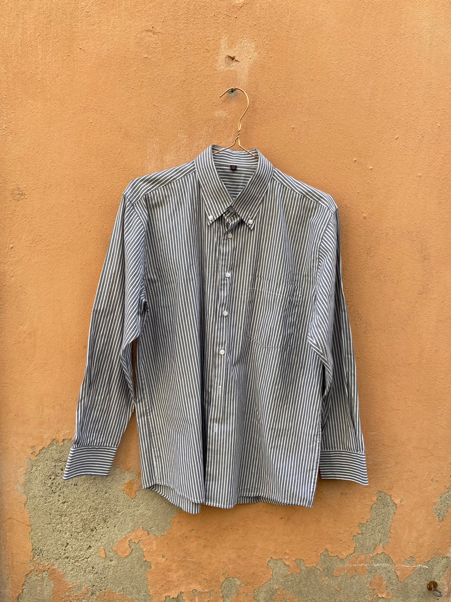 Camicia righe grigie