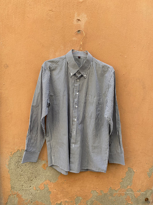Camicia righe grigie