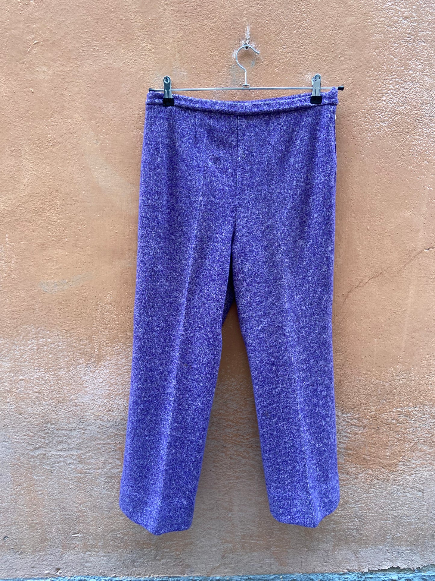 Completo elegante mélange violetto