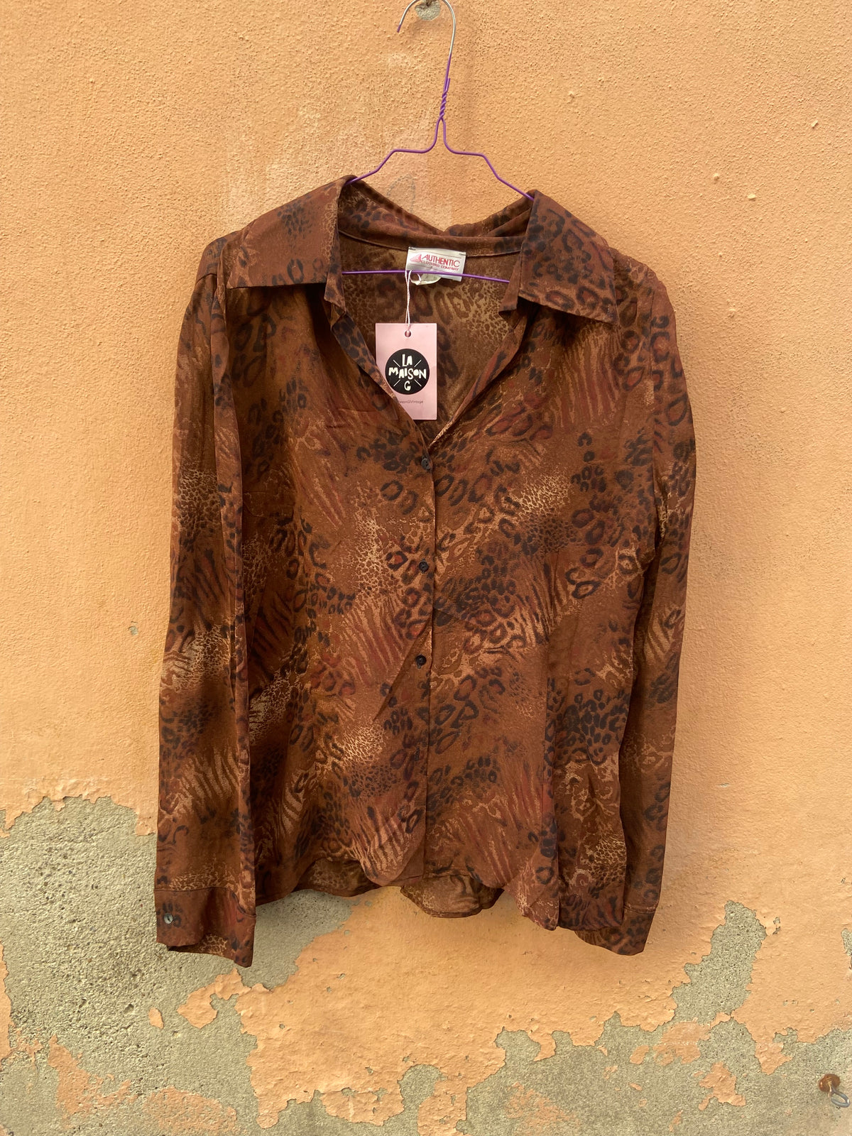Camicia animalier