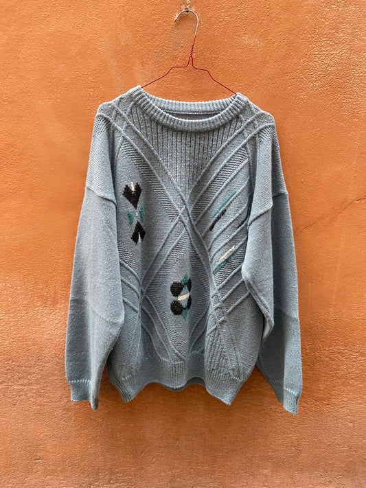 Maglione azzurro