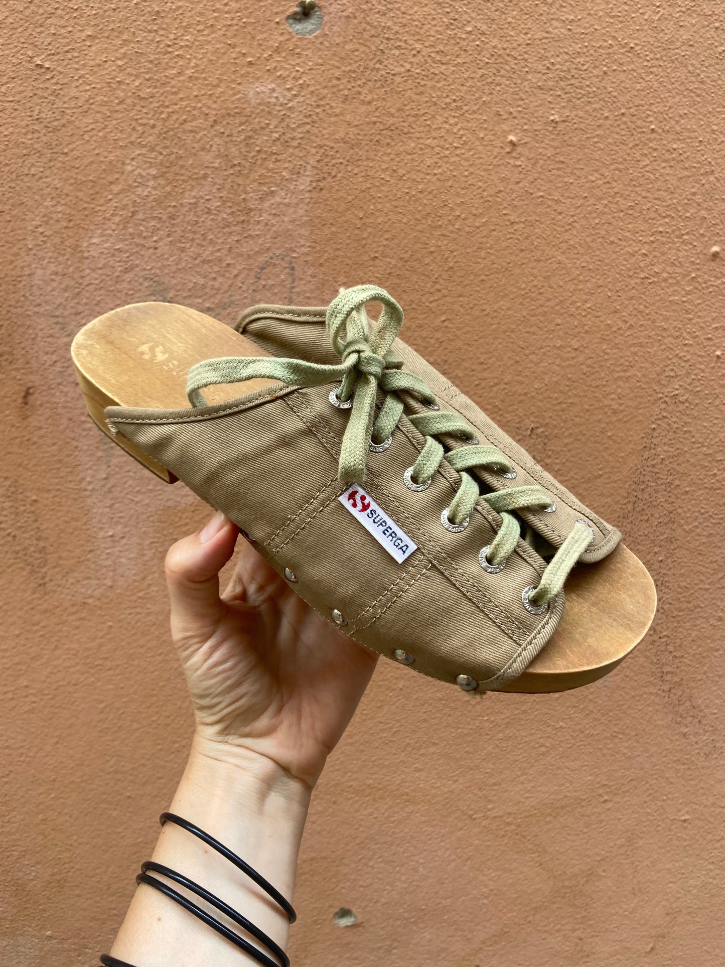 Superga vintage zoccoli 39