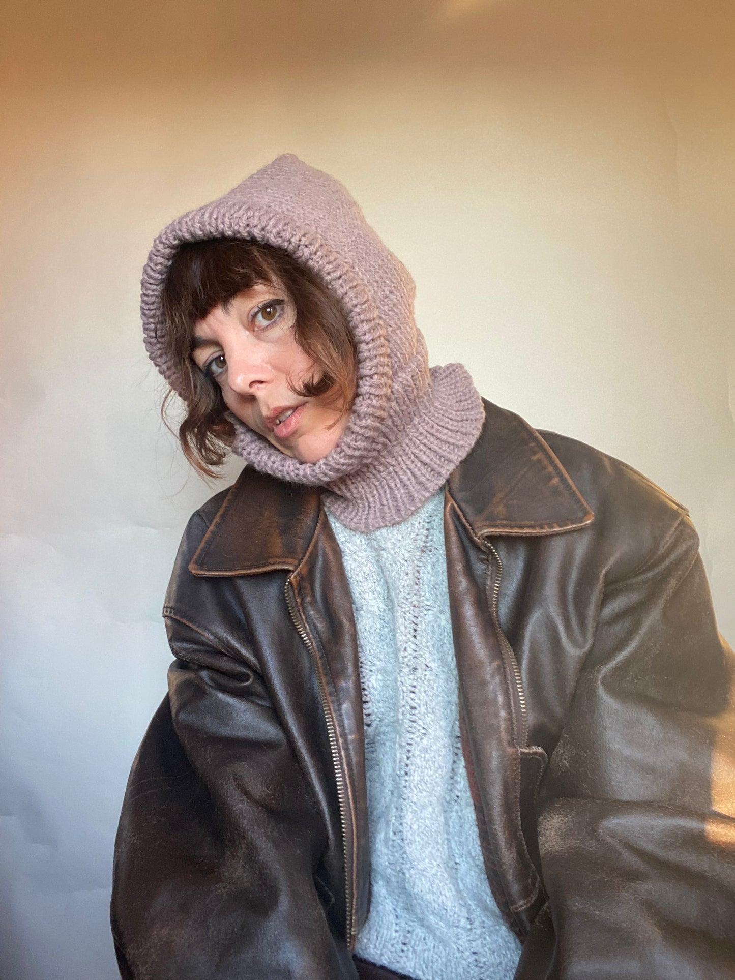 Balaclava rosino a punta