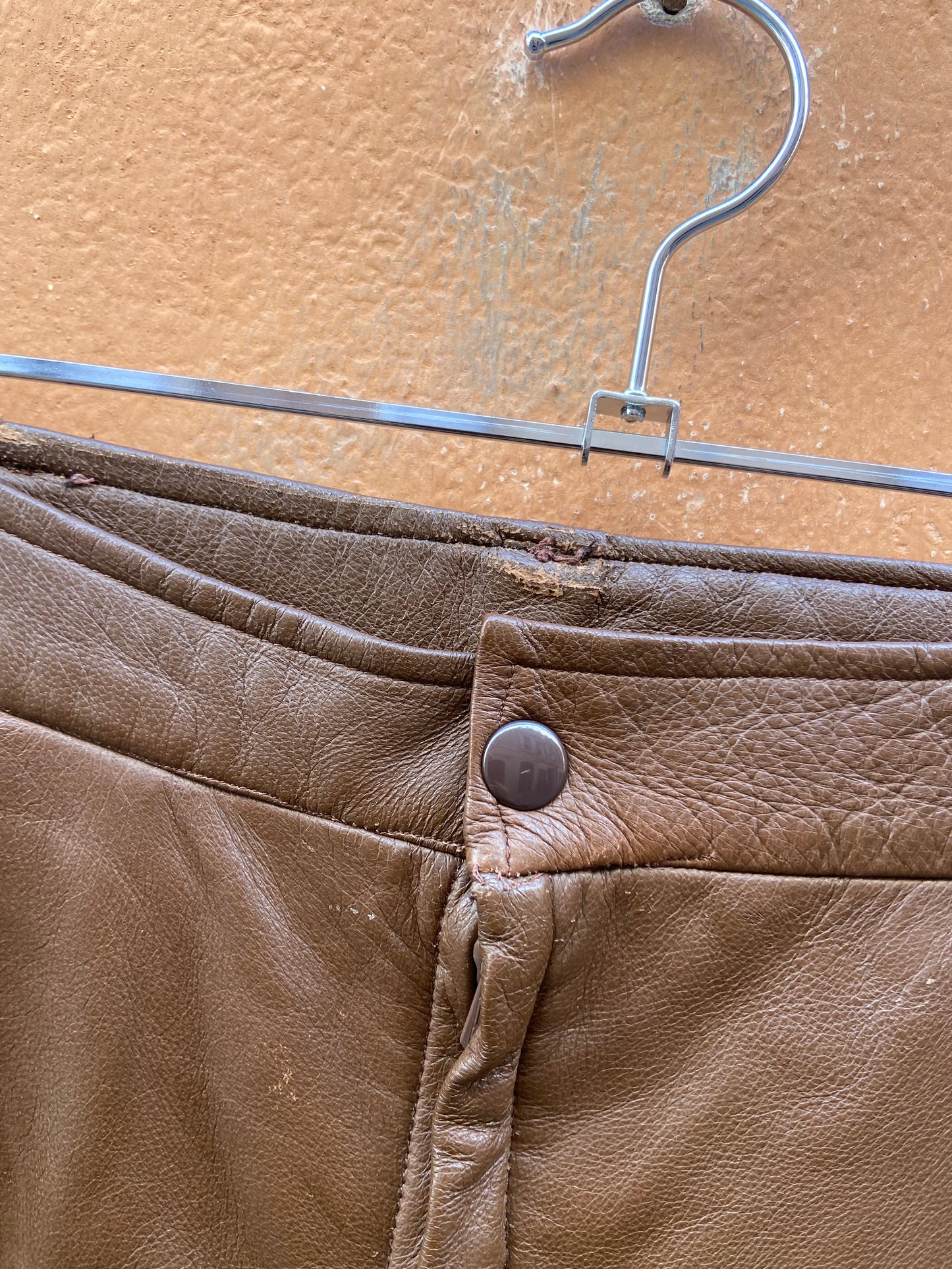 Pantalone in pelle