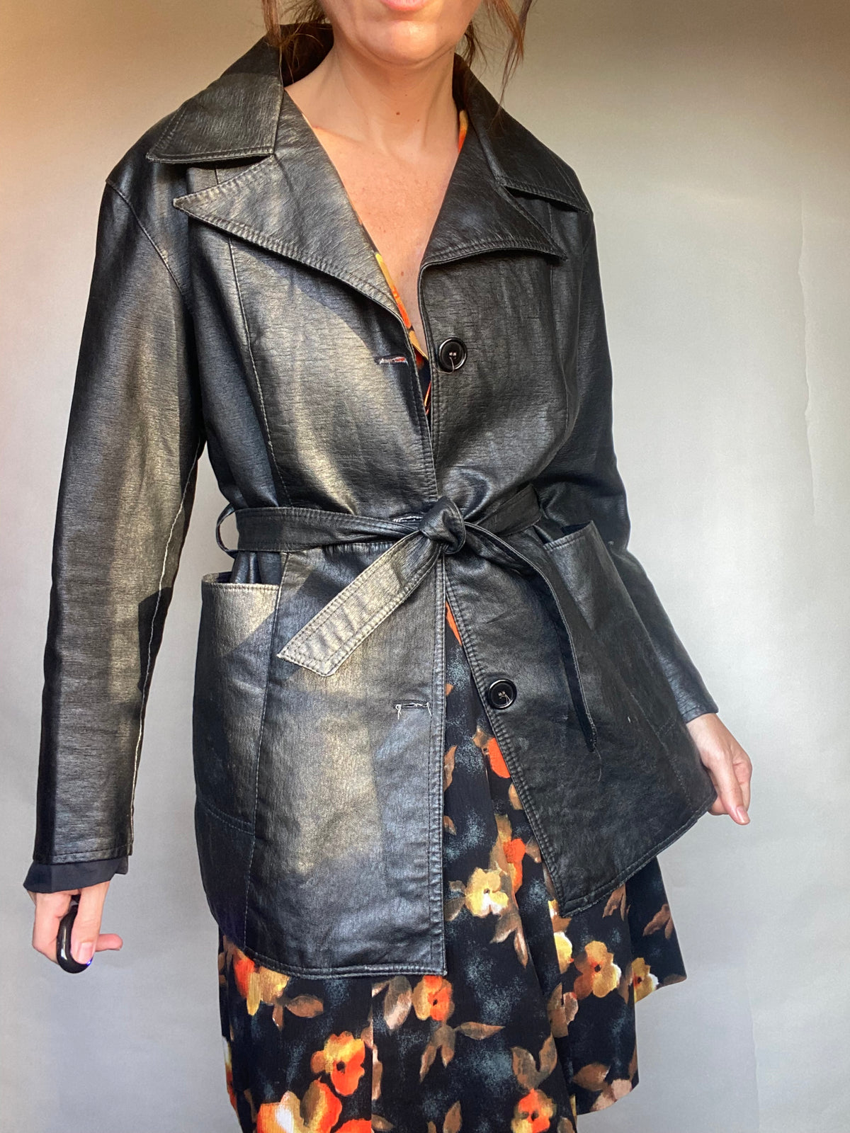 Giacca 70s ecopelle