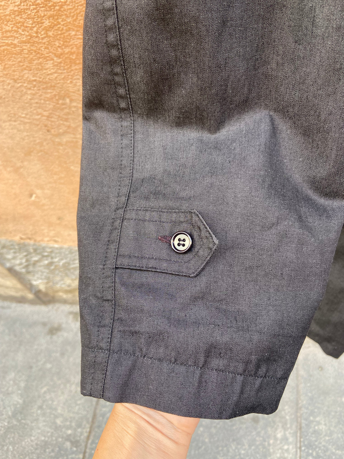 Trench antracite oversize