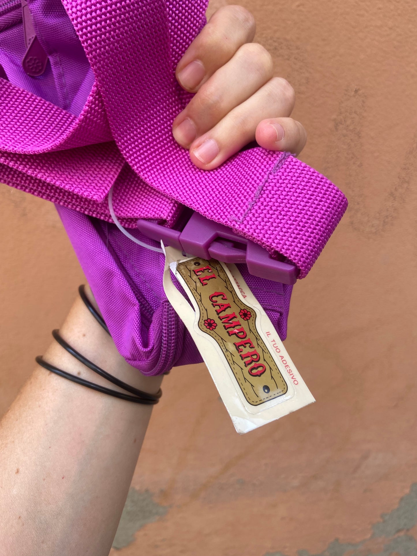 Marsupio El campero fuxia deadstock