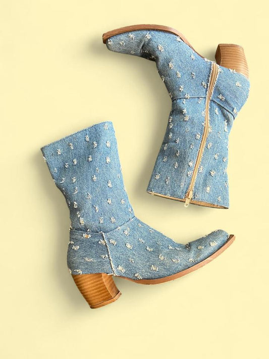Stivali y2k denim
