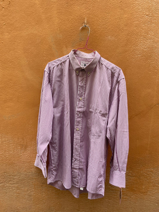 Camicia righe vinaccia