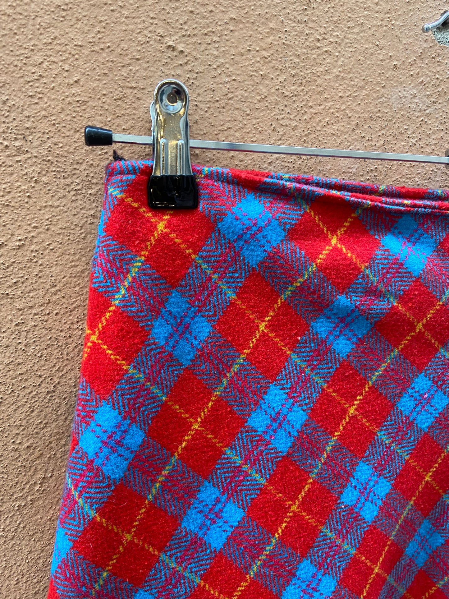 Midi tartan lana M