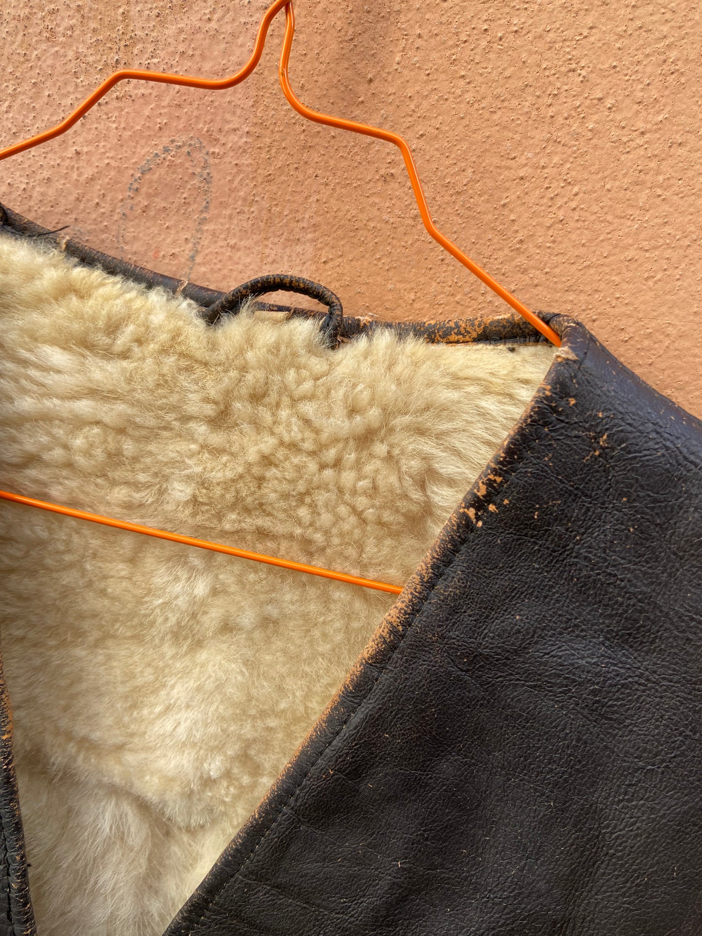 Gilet pelle interno montone