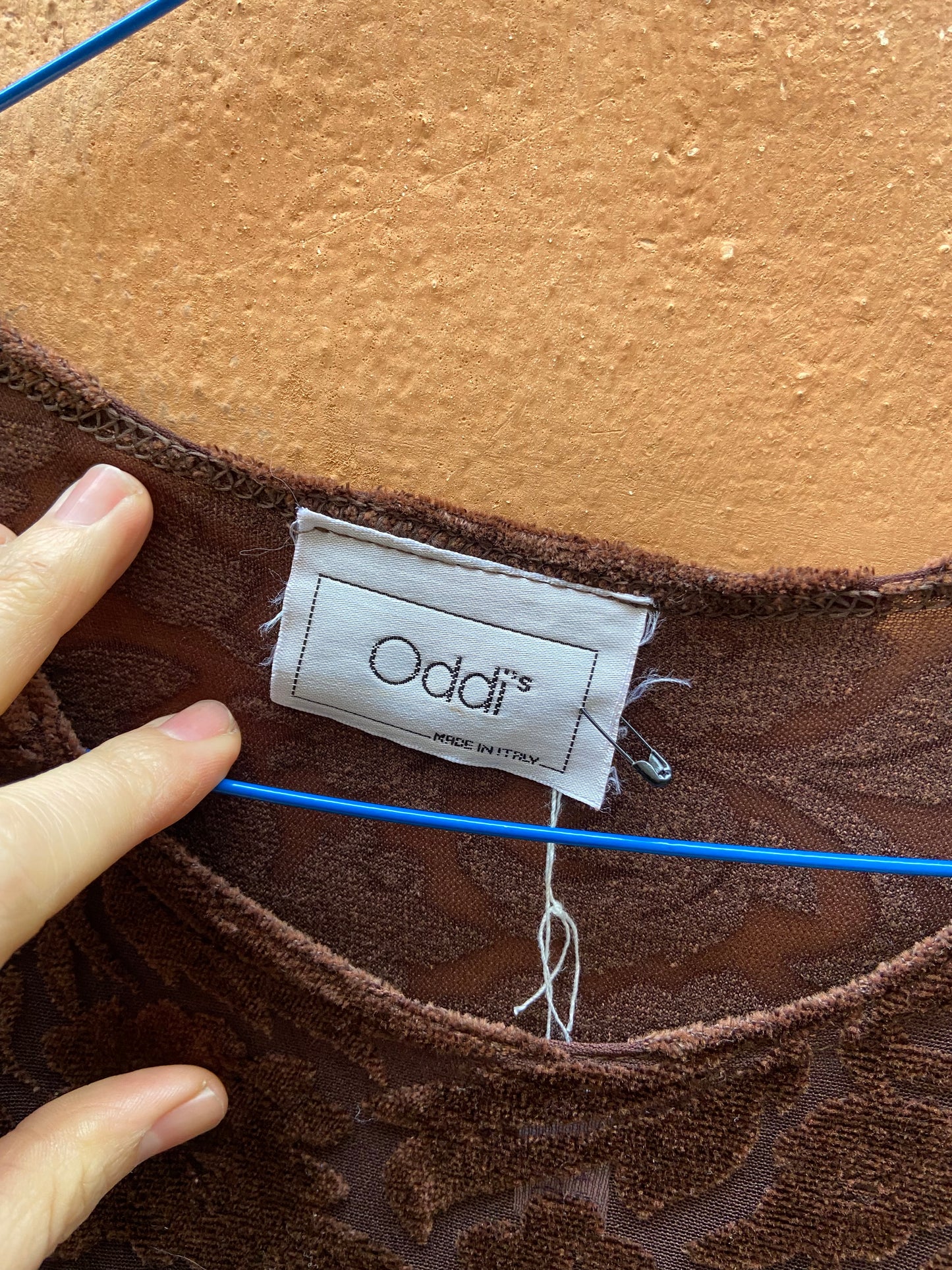 Abito grunge ciniglia