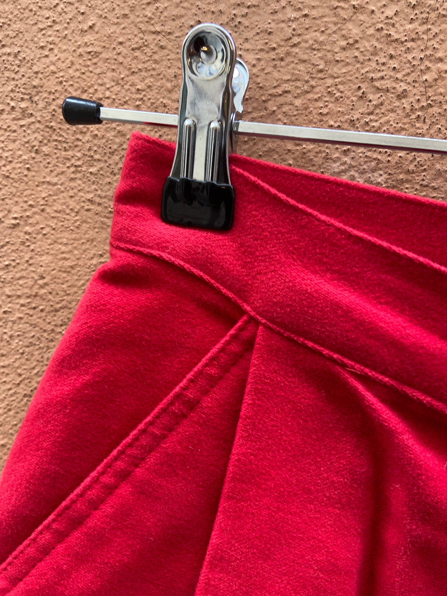 Bermuda fustagno rosso