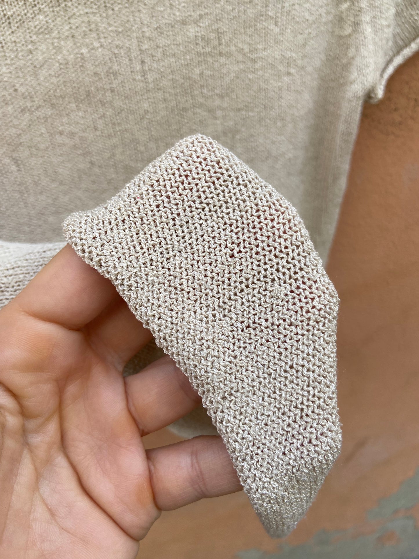 Maglia sabbia