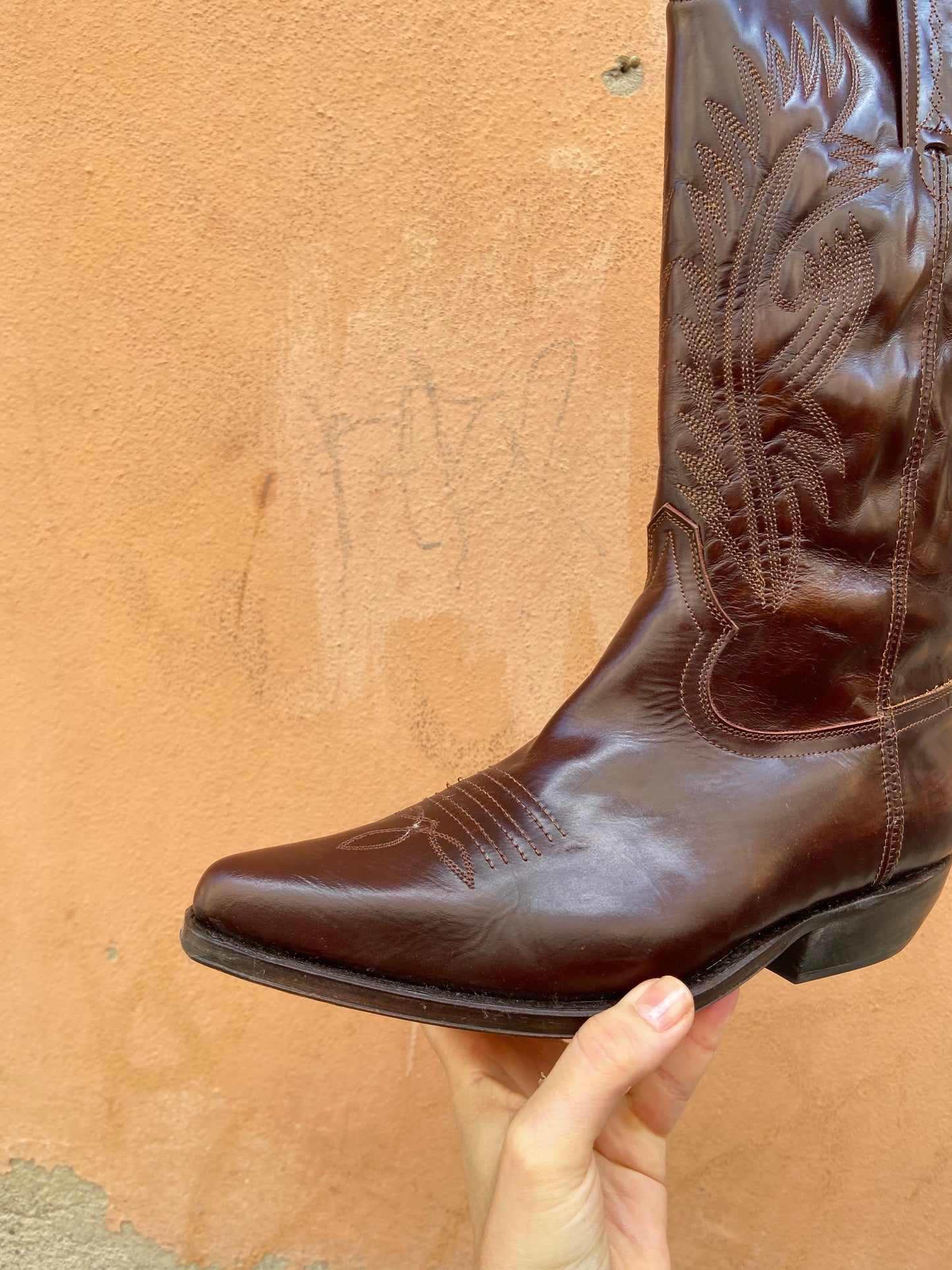 Texano marrone 43 deadstock