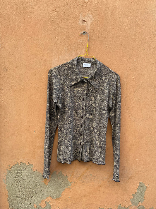 Camicia stretch motivi