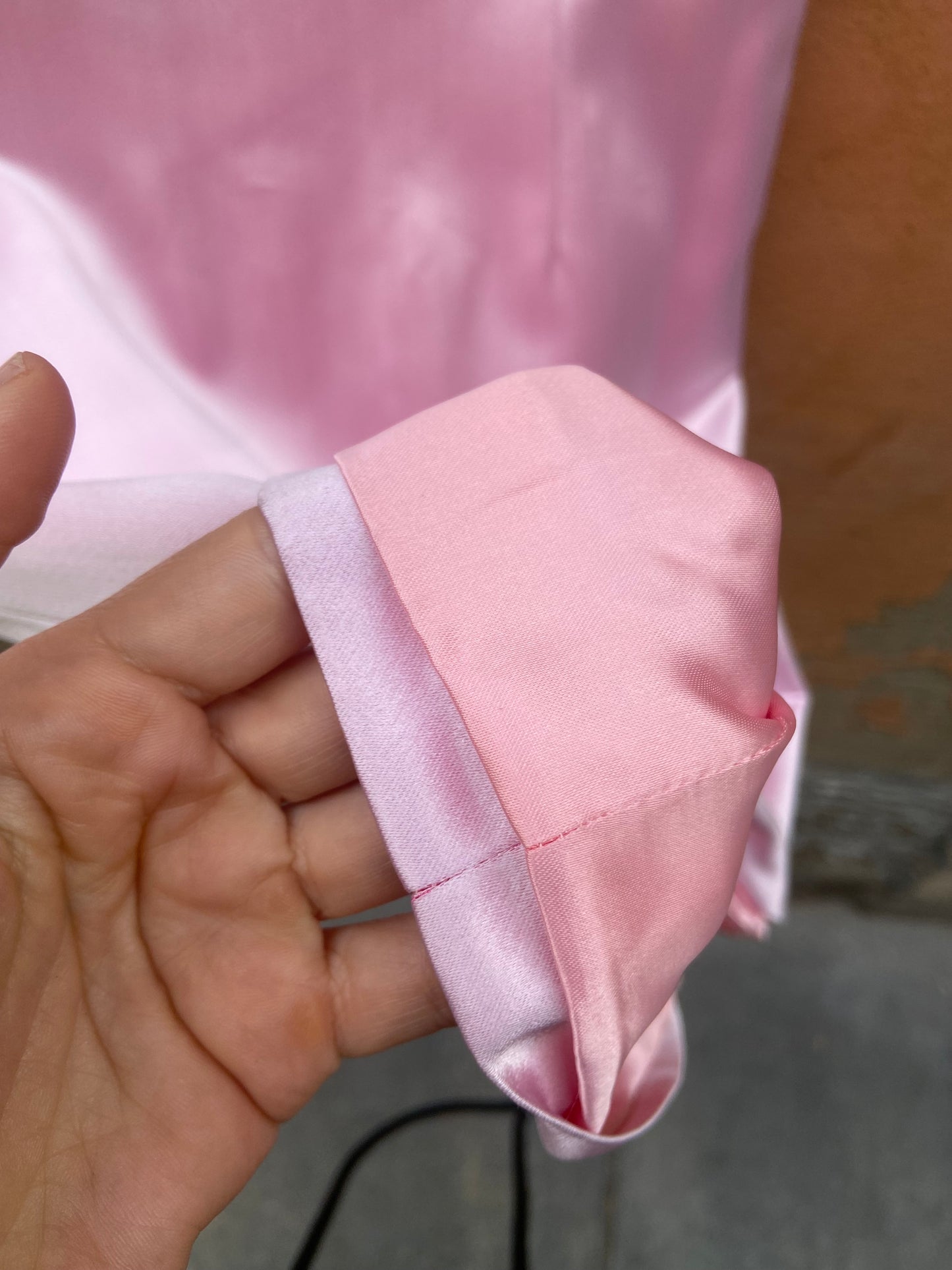 Mini dress raso