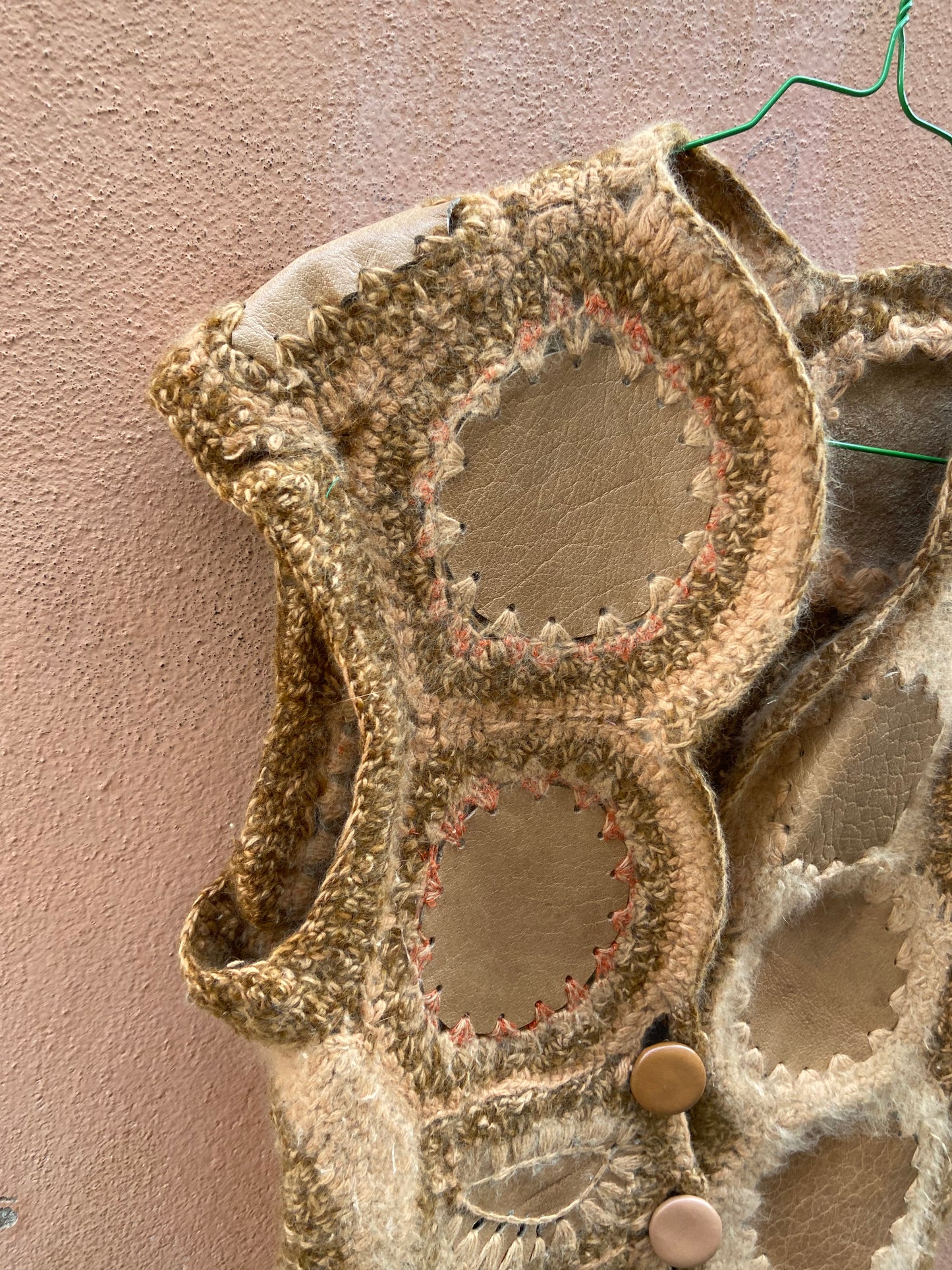 Gilet artigianale patchwork