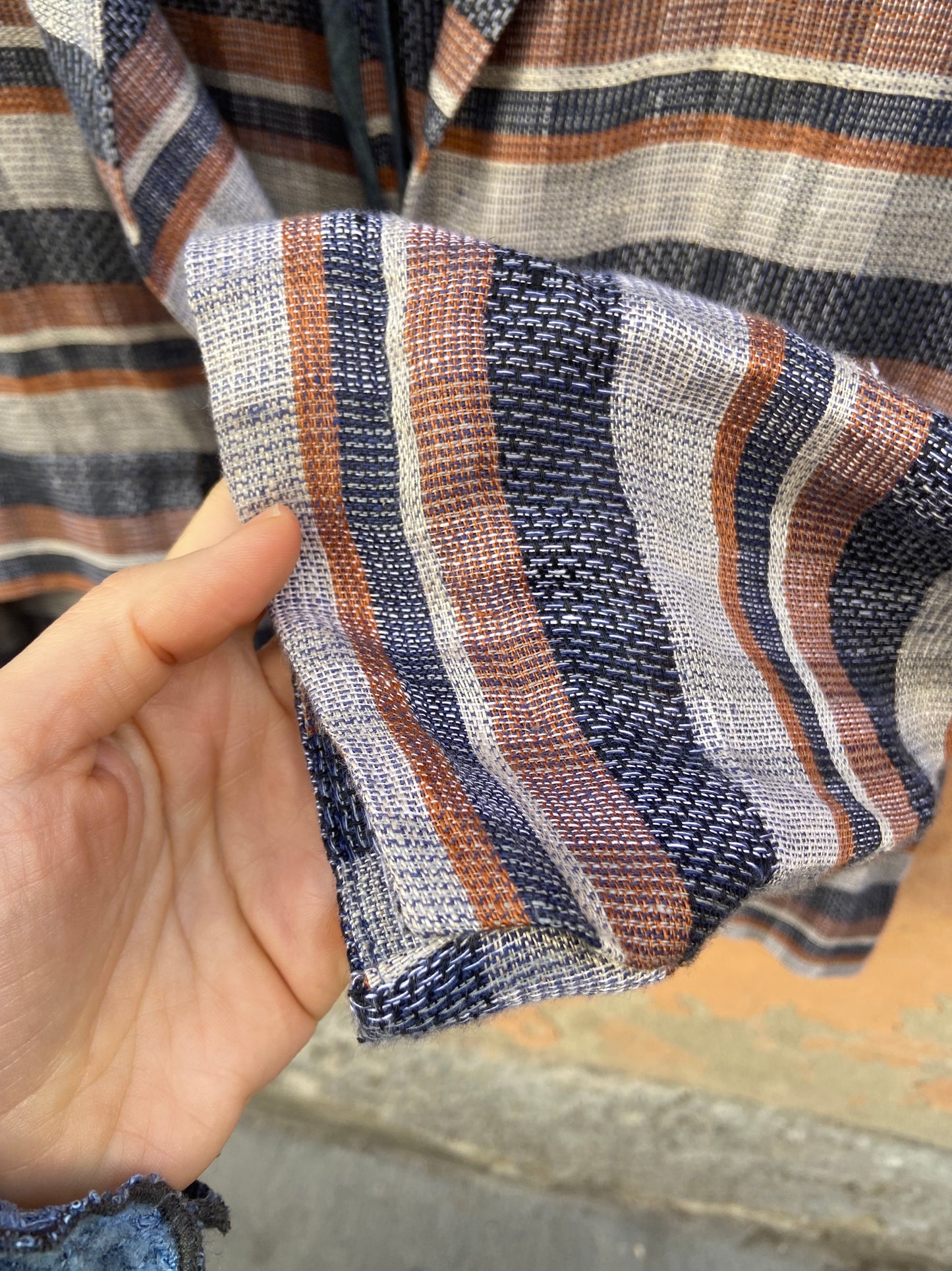 Blazer quadrettato estivo