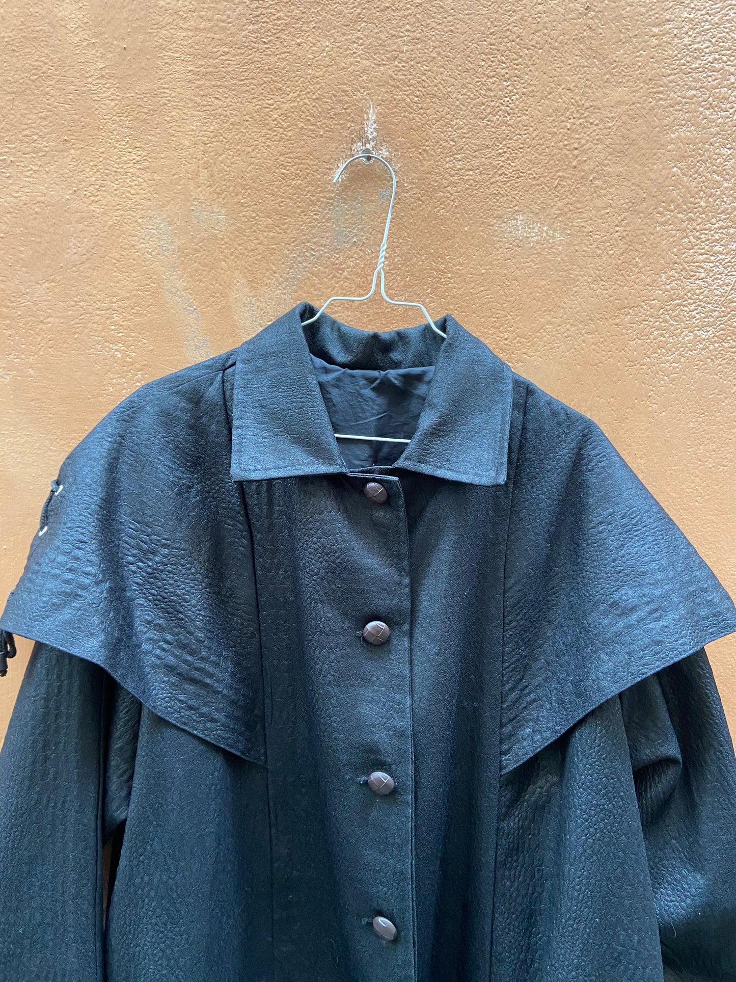 Giacca vintage con mantella