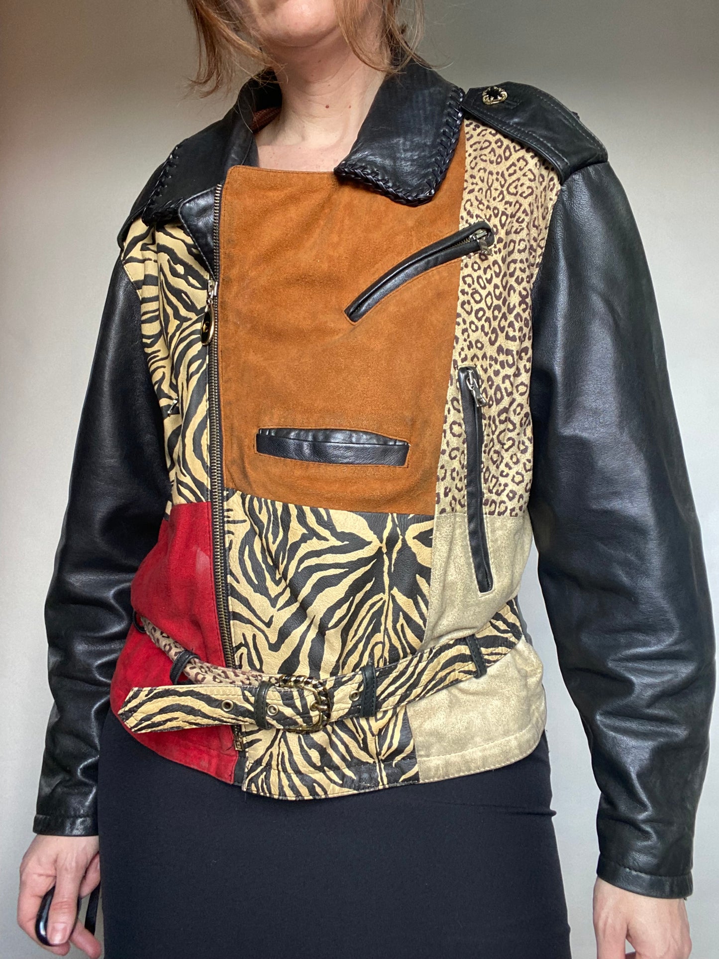 Giubbino patchwork